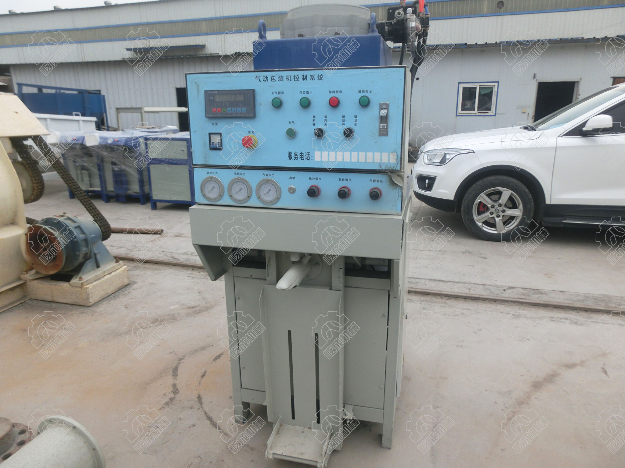 氣動(dòng)閥口包裝機